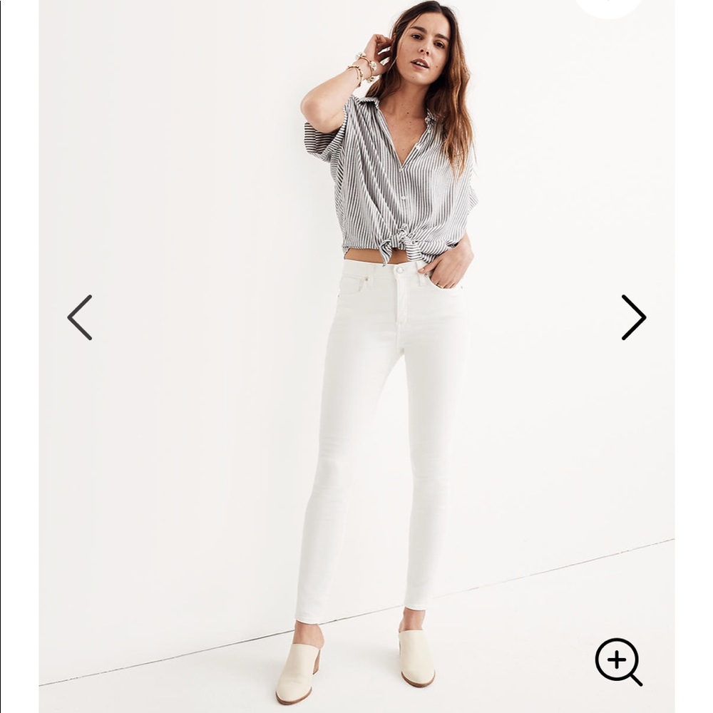 Madewell 9” High-Rise Skinny Jeans 27